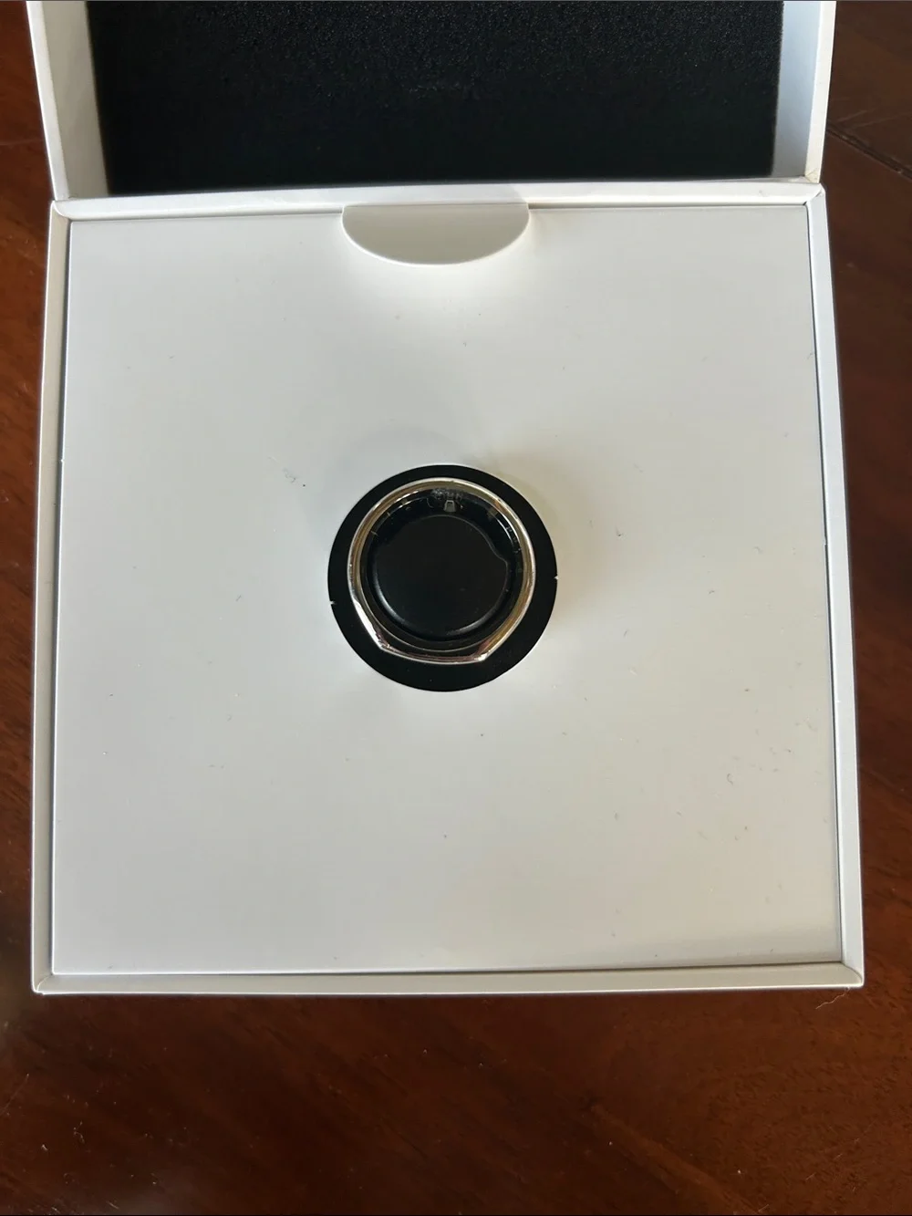 Oura Ring Gen3 Heritage Silver, Sz 8